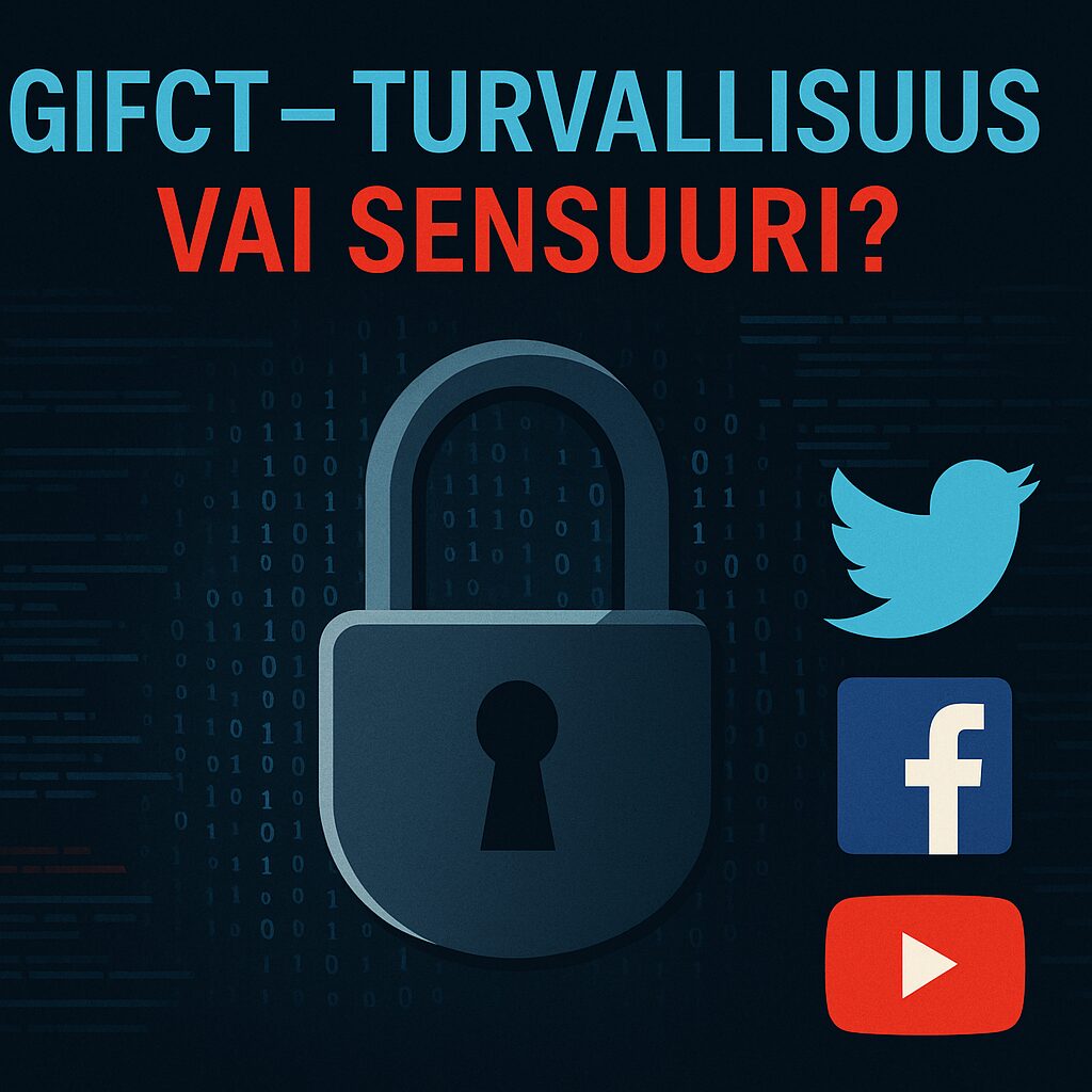 Sensuuri- ja avoimuuskysymykset “terrorisminvastaisessa” teknologialiitossa
