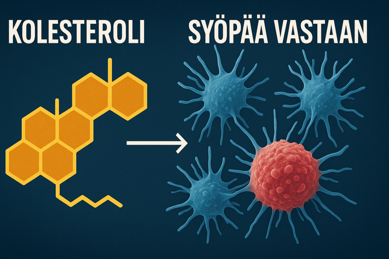 Kolesteroli aseena syöpää vastaan: uraauurtava löytö