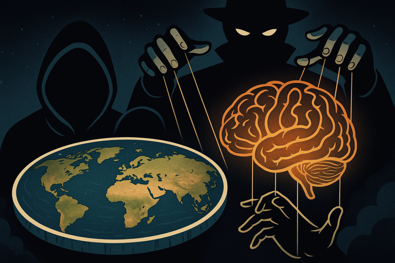 Flat Earth on CIA:n psykologinen operaatio