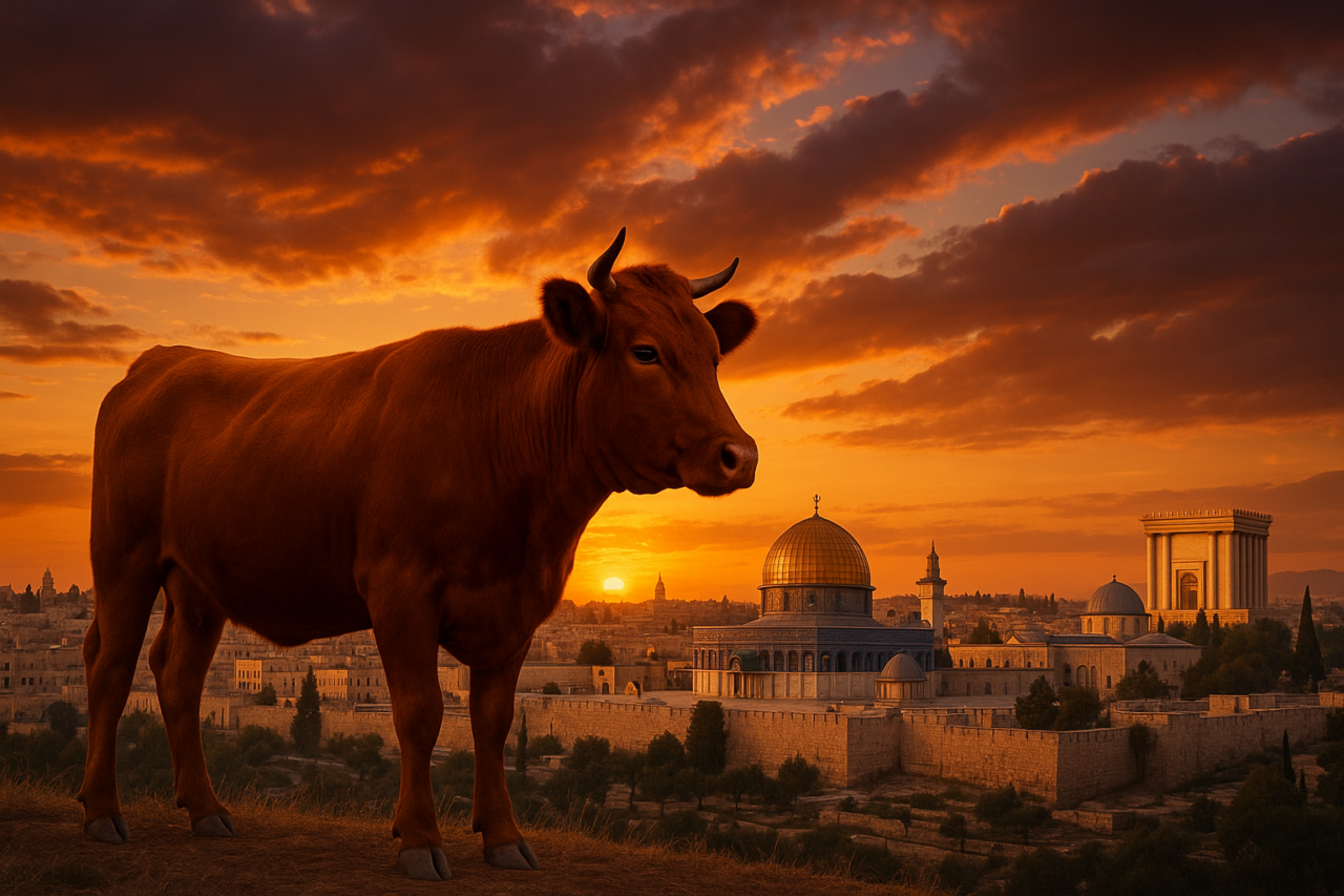 Israel valmistautuu historialliseen punahiehoon uhraamiseen – lopun aikojen merkki?
