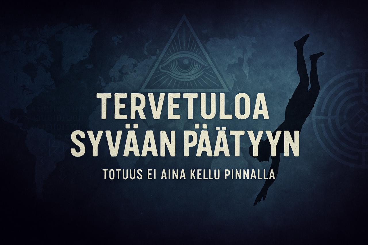 PubXtv: Tervetuloa Syvään Päätyyn jakso 1 – Kaikki salaliittoteoriat ovat totta