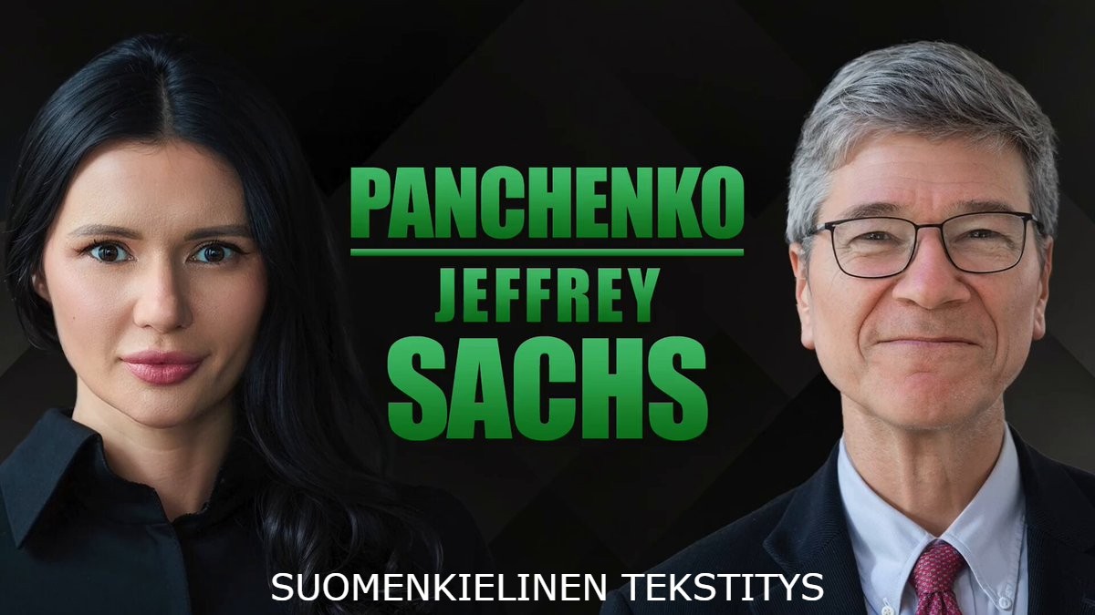 Diana Pachenko: Ukrainan ja Venäjän tulevaisuudesta, keskustelu Jeffrey Sachsin kanssa