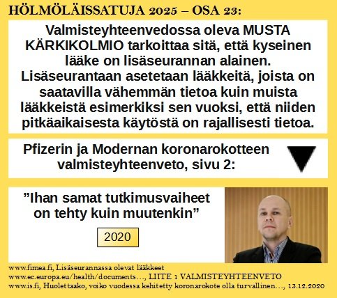 Musta kärkikolmio lääkessä???