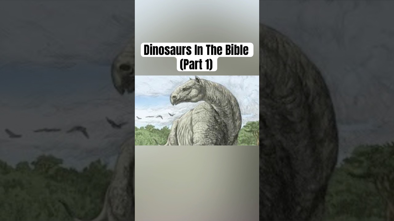 PubXtv: Oliko Behemoth ensimmäinen dinosaurus? Raamattu sanoo KYLLÄ!
