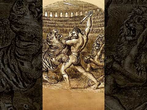 PubXtv: The Roman Gladiator Who Dispatched Lions, Tigers And Bears (Oh my!) 🦁🐯🐻 #shorts