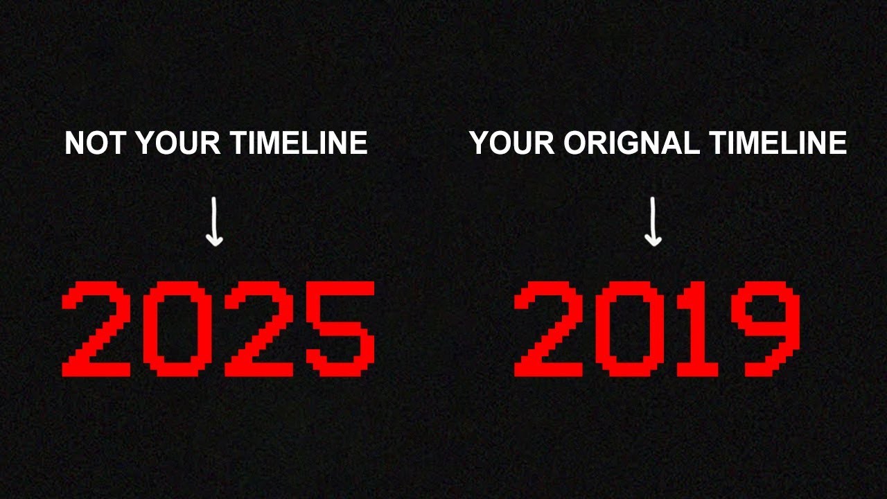 YOU ARE IN THE WRONG YEAR